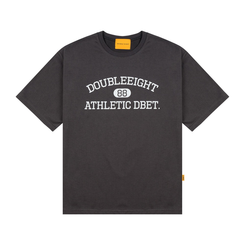 Athletic Short Sleeve (Charcoal)